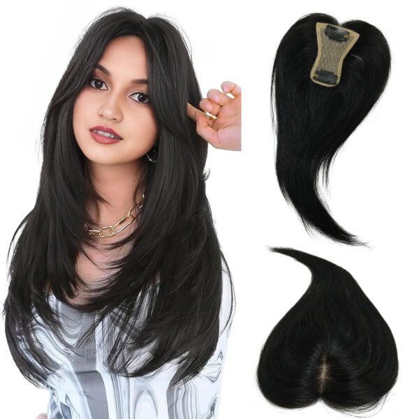 Mini Scalp Silk Topper| Hair Topper | 2"x3"