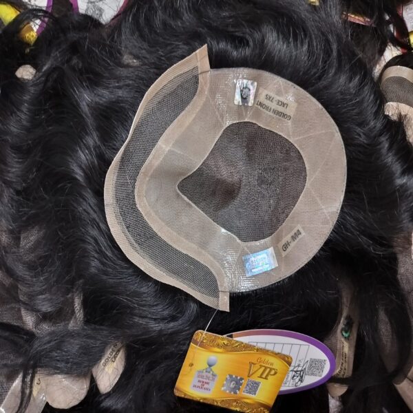 Hair patch for mens hair wig Growth frontlace hair patch 100% Natural Human hair/System/Toupee/Patch/Wig