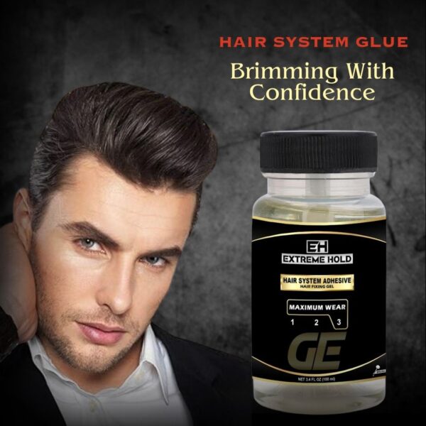 Extreme Hold Front Wig Patch Glue Hair Patch/ Wig Glue Strong Hold Waterproof Hair Gel  (100 ml)