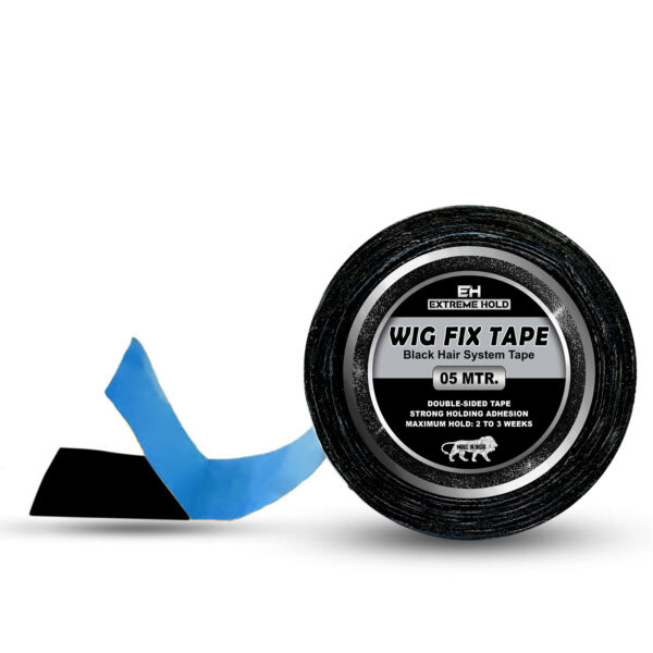 Extreme Hold Black cotton Tape | Wig Tape | Hair Patch Tape (5 MTR)