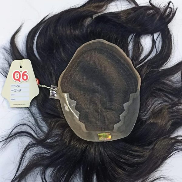 Hair patch for mens hair wig Octagon hair patch 100% Natural Human hair/System/Patch/Wig/Toupee