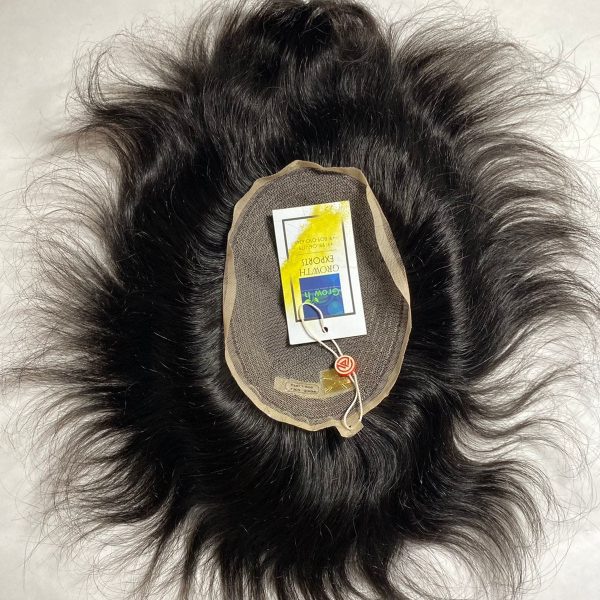 Hair patch for mens hair wig Full Lace hair patch 100% Natural Human hair/System/Patch/Wig/Toupee