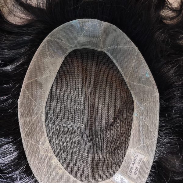 Hair patch for mens hair wig Lose Angle hair patch 100% Natural Human hair/System/Patch/Wig/Toupee