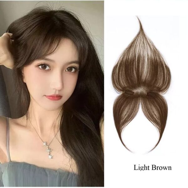GROWTH 100% Human Hide Short line |For Covering Female's Frontal Head Portion| Hair Extension