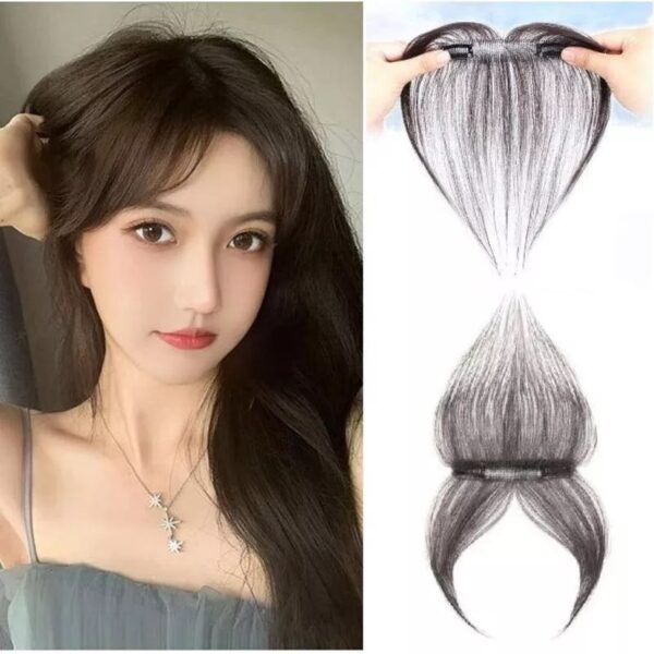 GROWTH 100% Human Hide Short line |For Covering Female's Frontal Head Portion| Hair Extension