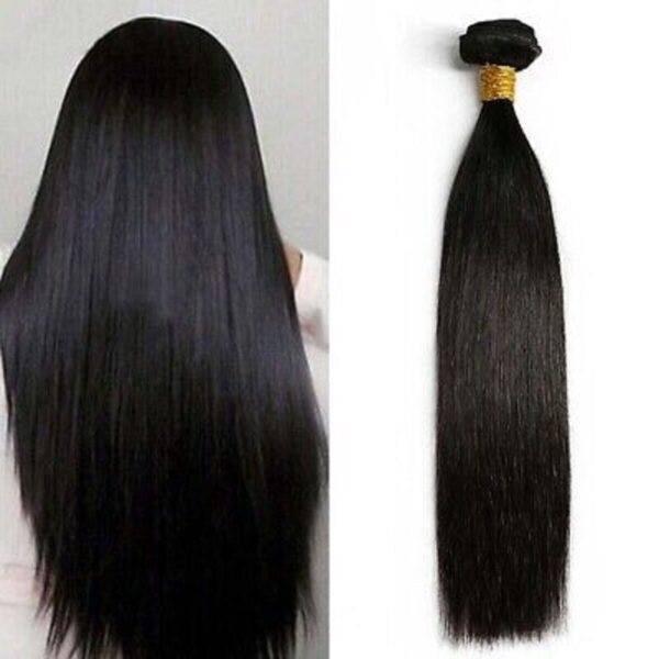 Virgin Remy 100% Human Hair Straight (20'', 100g) Weft Bundle Hair Extension