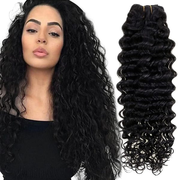 Virgin Remy 100% Human Hair (30'', 100g) Curly Weft Bundle Hair Extension