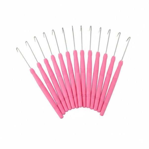 Plastic Hook niddle Hook-Bead Device Tool for hair extension