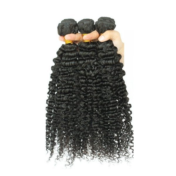 Virgin Remy 100% Human Hair (12 inch,100g) Deep Curly Weft Bundle Hair Extension