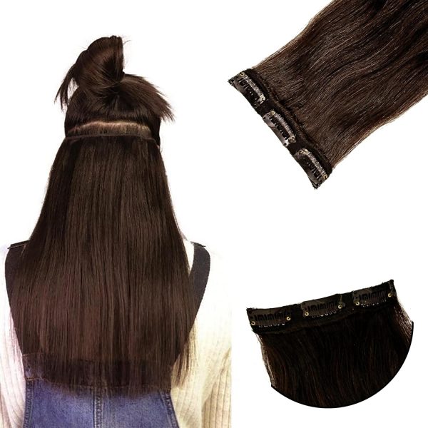 22inch, 100% Original Clips In Volumizer for Women & girls blend with your own Hair Extension