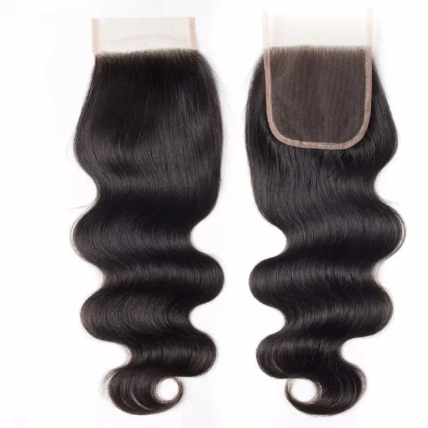 20inch 4x4 100% Virgin Remy Human Hair Top Swiss Lace Closure