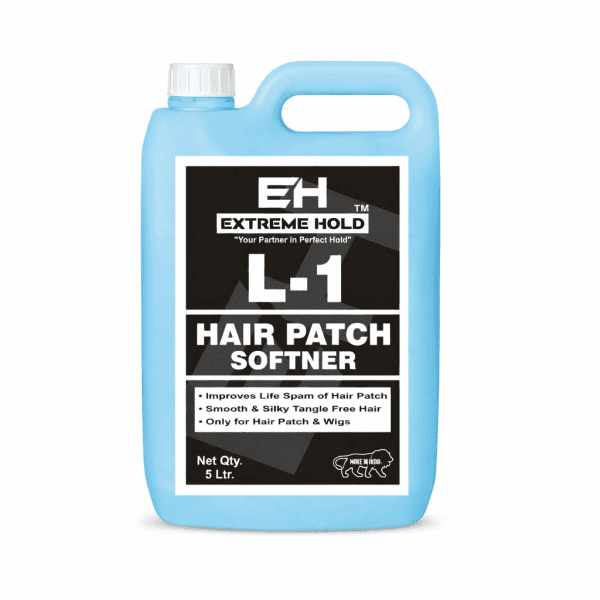 EXTREME HOLD Hair Patch Softener For Hair Extension Soft, Silky hair Patches (5 Ltr) Hair gel