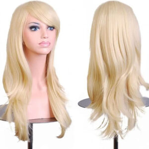 Light Blonde Silk Base Wig Remy Human Hair Silk Top Lace Wig #613 Blond