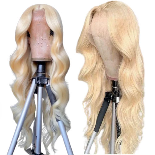 4×4 Top Lace Closure 100% Natural Virgin Remy Human Hair Extension Blond - Image 3