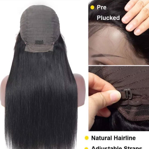 4×4 Top Lace Closure 100% Natural Virgin Remy Human Hair Extension Medium Brown - Image 2