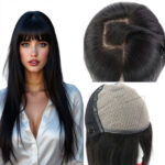 Silk Base Full Lace Human Hair Wig Hand Tied Silk Top Wig 100% Human hair Natural Black
