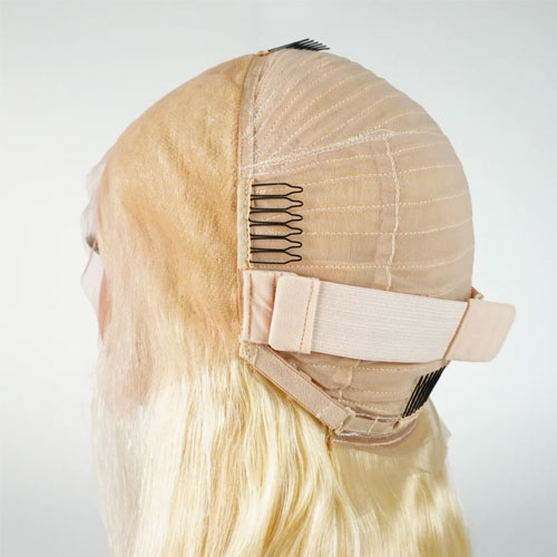 5×5 Top Lace Closure 100% Natural Virgin Remy Human Hair Extension Blond - Image 3