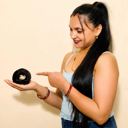 Messy Bun Hair Extension - Image 2