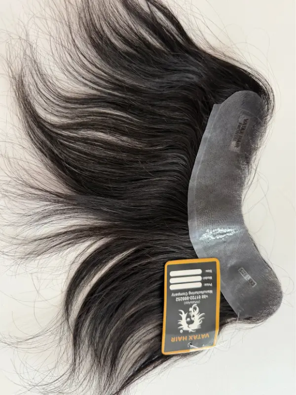 Premium Poly Base Front Hair Patch | Invisible Hairline