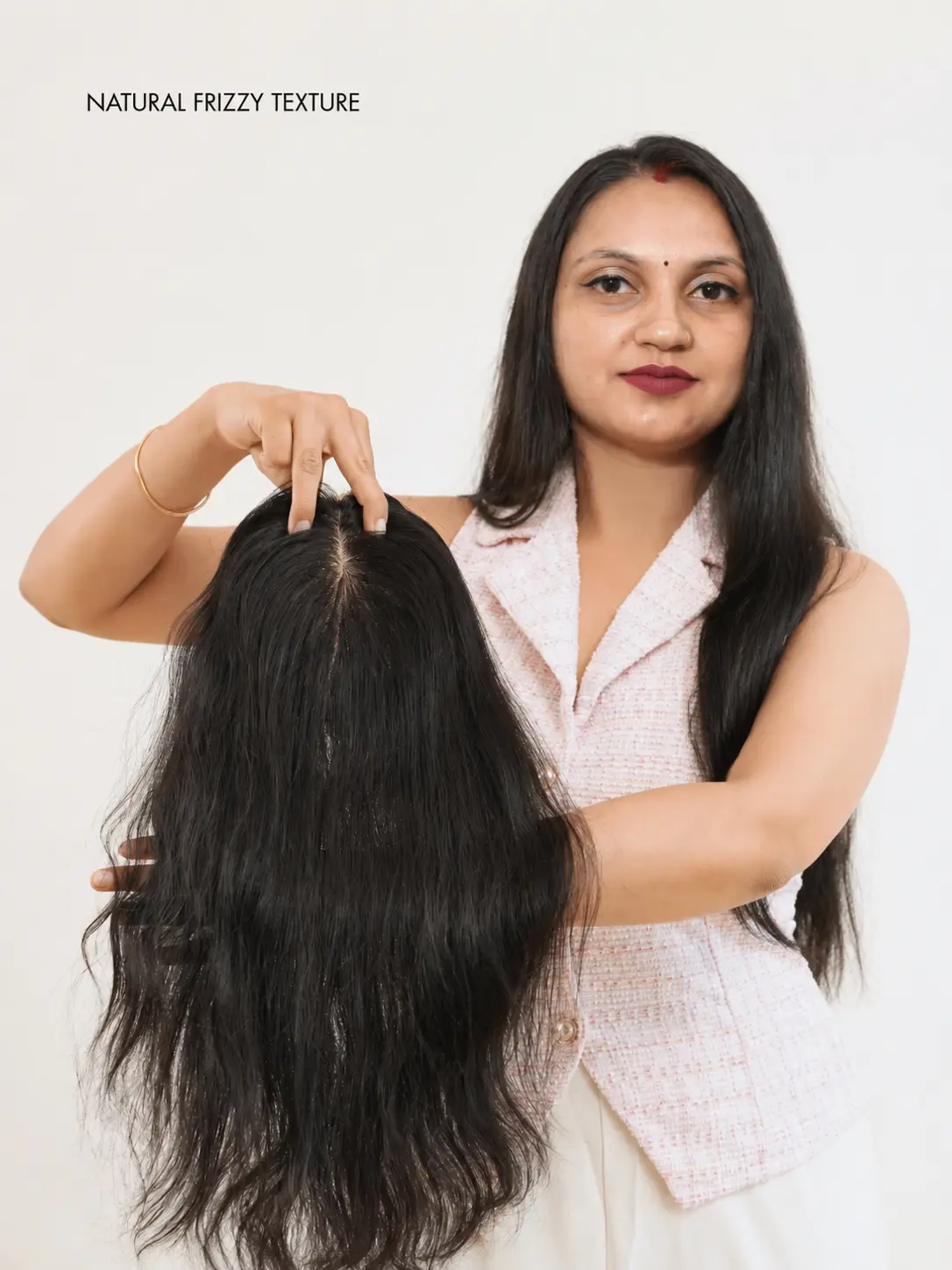 Silk Based Hair Topper | 6x6 - Image 2