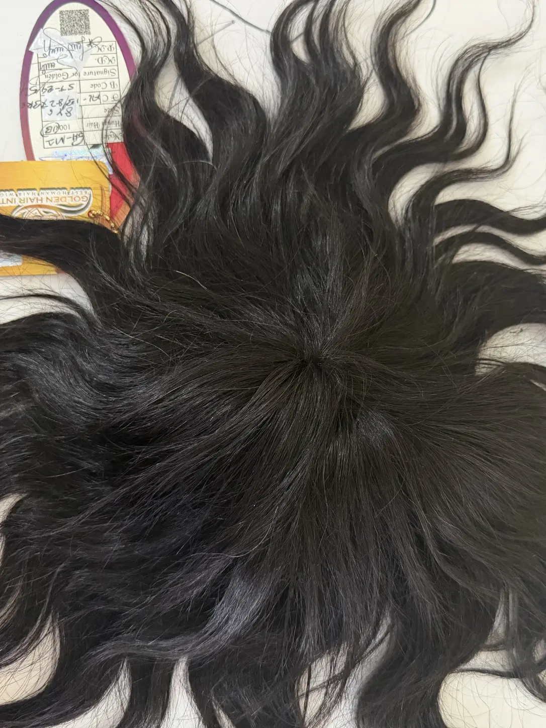 Golden Hair Monofilament | Men's Hair Patch - Image 2