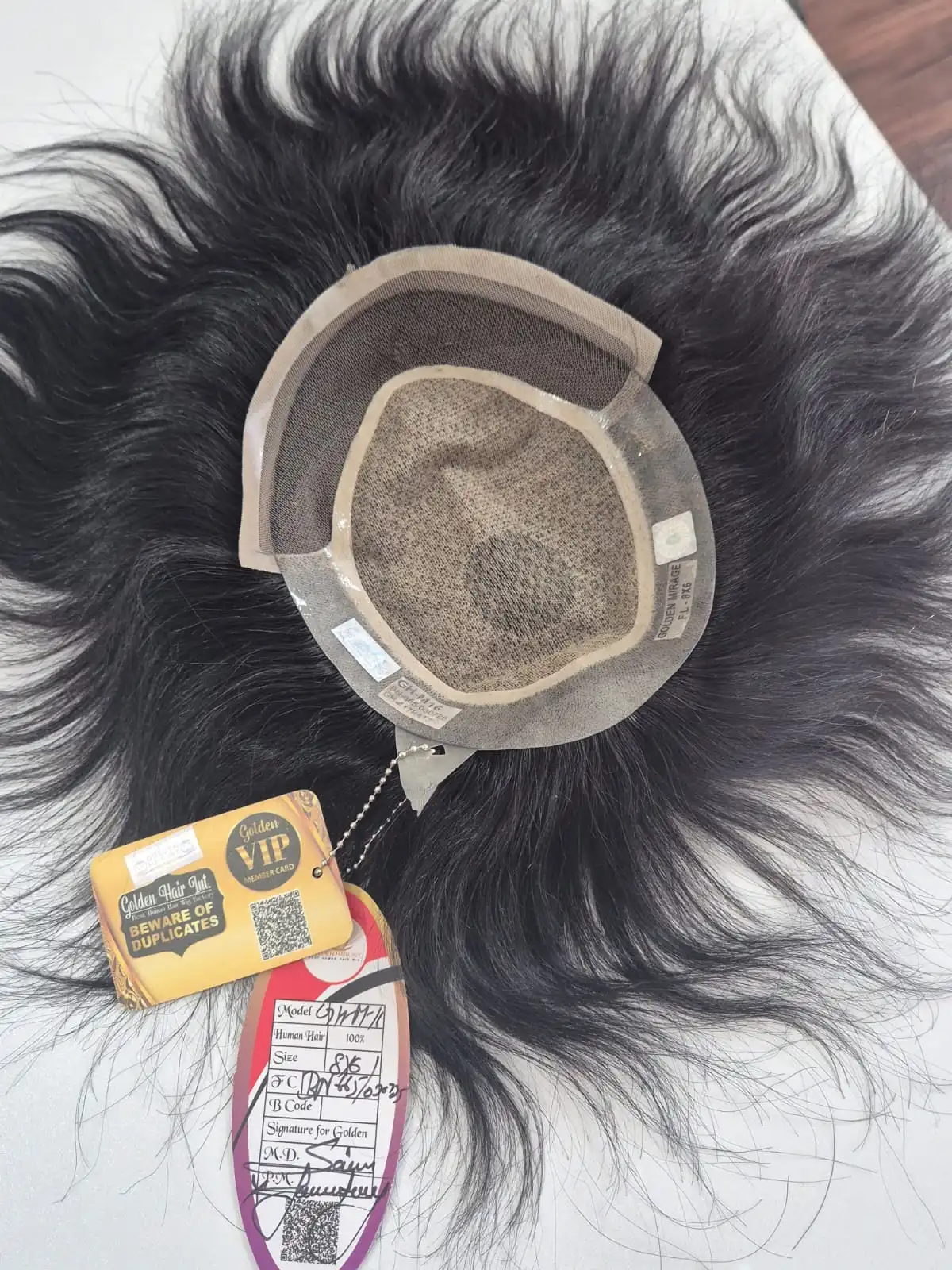 Golden Mirage Frontlace | Men's Hair Patch