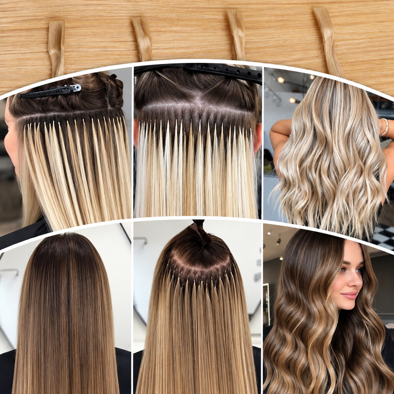 U TIP | Permanent Hair Extensions | Straight | 100% Human Hair - Image 9