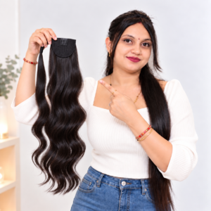 Classic Wrap Around | Wavy |Ponytail Hair Extensions