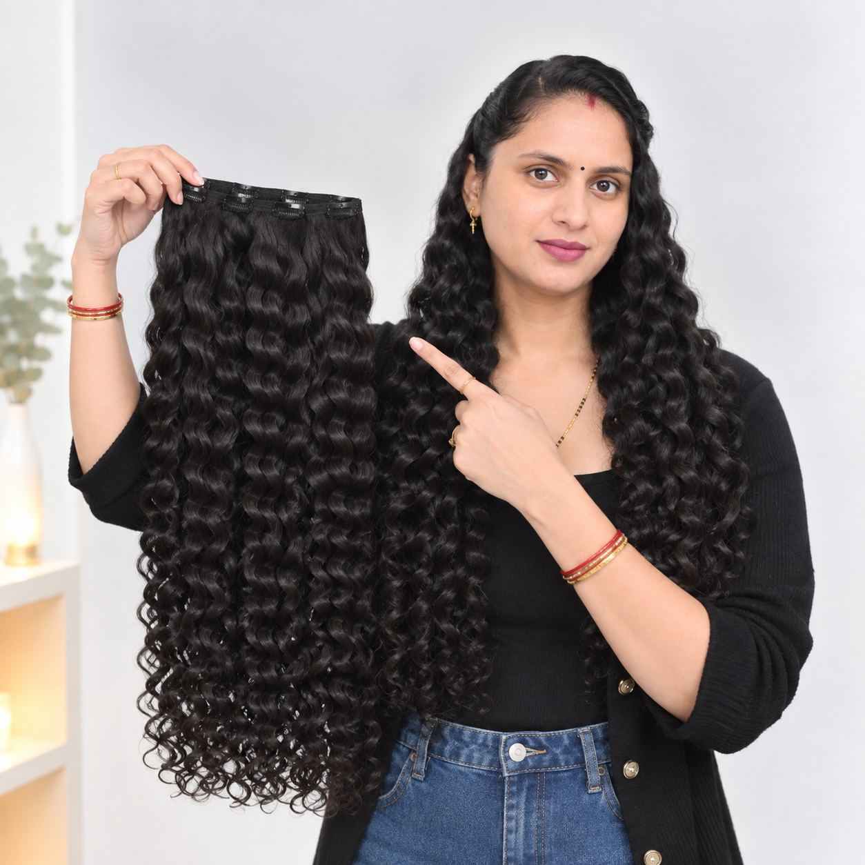 Classic | 4 Clip-in Hair Volumizer - Image 3