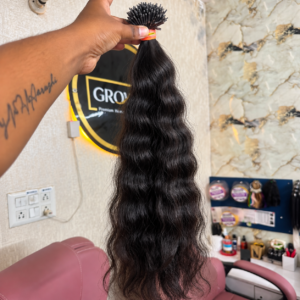 Nano Tip | Permanent Hair Extensions | Wavy | 100% Human Hair