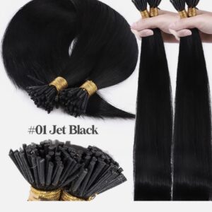 I TIP | Permanent Hair Extensions | Straight | 100% Human Hair