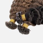 Flat Tip | Permanent Hair Extensions | Curly | 100% Human Hair