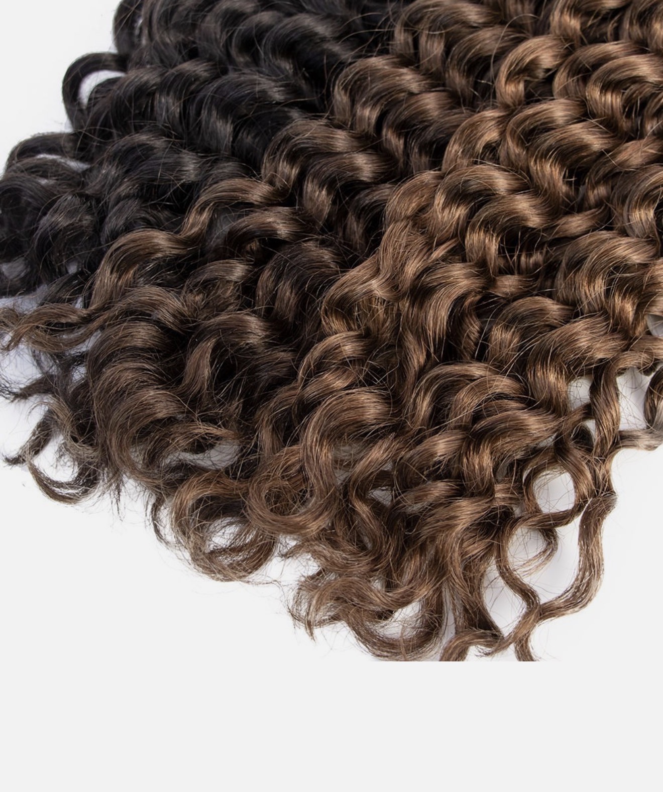 Flat Tip | Permanent Hair Extensions | Curly | 100% Human Hair - Image 3