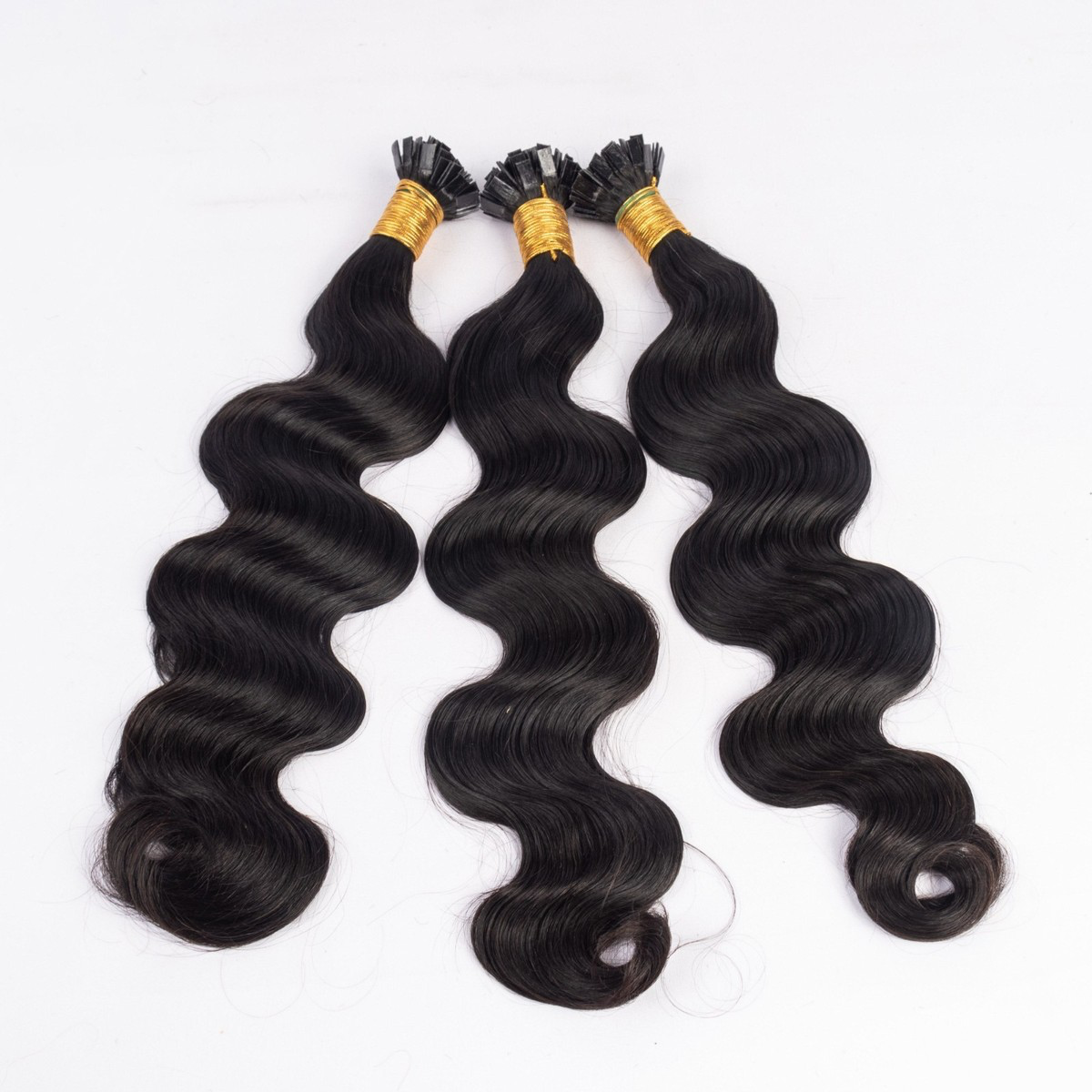 Flat Tip | Permanent Hair Extensions | Wavy | 100% Human Hair