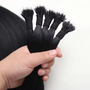 Nano Tip | Permanent Hair Extensions | Straight | 100% Human Hair