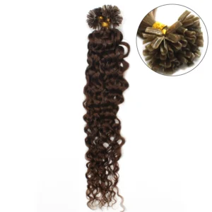 U TIP | Permanent Hair Extensions | Curly | 100% Human Hair