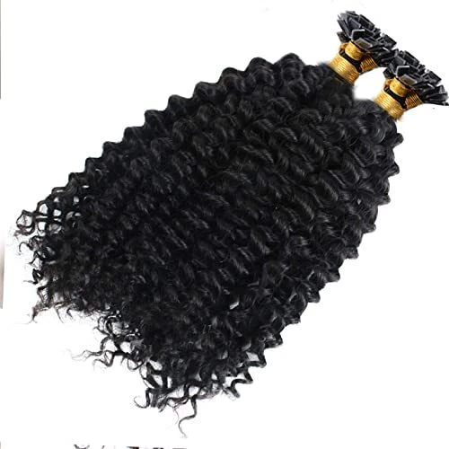 U TIP | Permanent Hair Extensions | Curly | 100% Human Hair