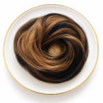 Human Hair | Donut Scrunchies Bun | Highlight Color | Growth Hair