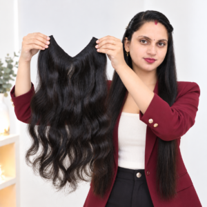 V Shape Clip On | Straight | Hair Extensions