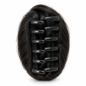 Human Hair | Clip In Hair Buns | Light Brown | Growth Hair