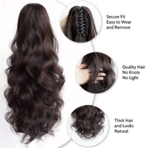 Claw Clip Ponytail | Wavy | Hair Extensions