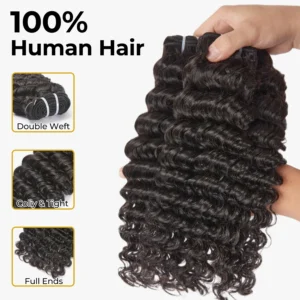 Virgin Remy | Deep Curly | Human Hair Bundle
