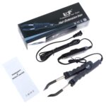 Professional Hair Extension Connector Machine, Keratin Fusion Iron for Hair Extensions, Black